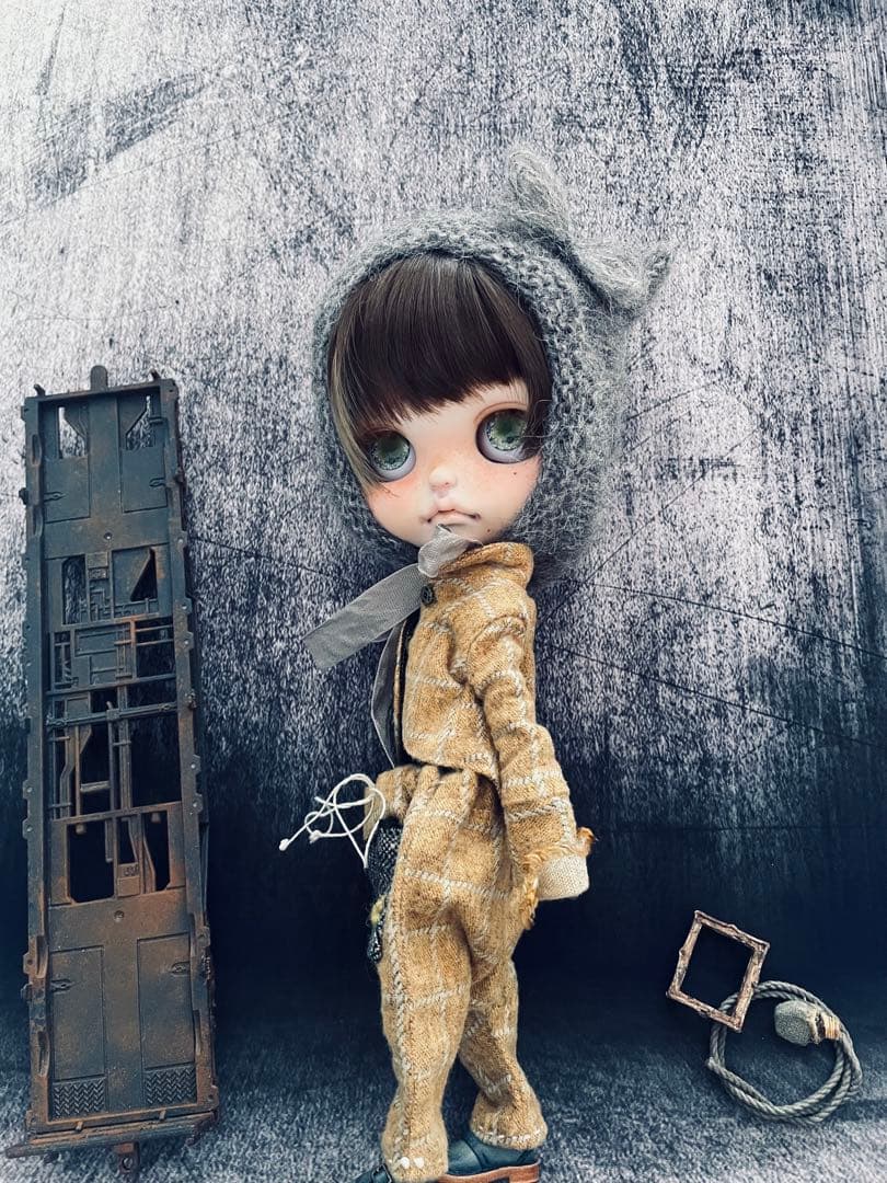 カスタム アイシードール 白肌 ウィッグ