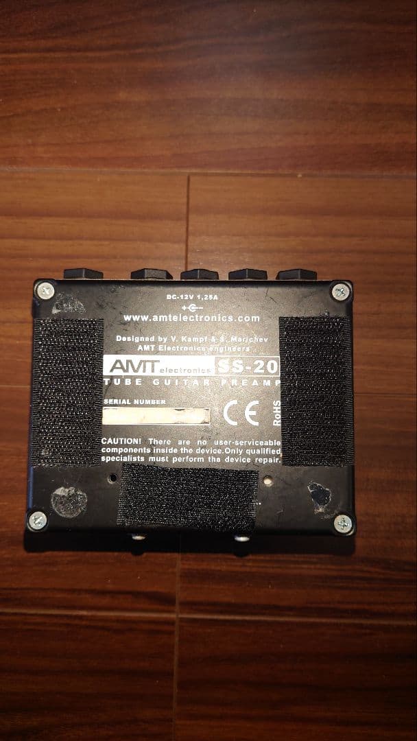 AMT SS-20 TUBE PREAMP 3チャンネルプリアンプ