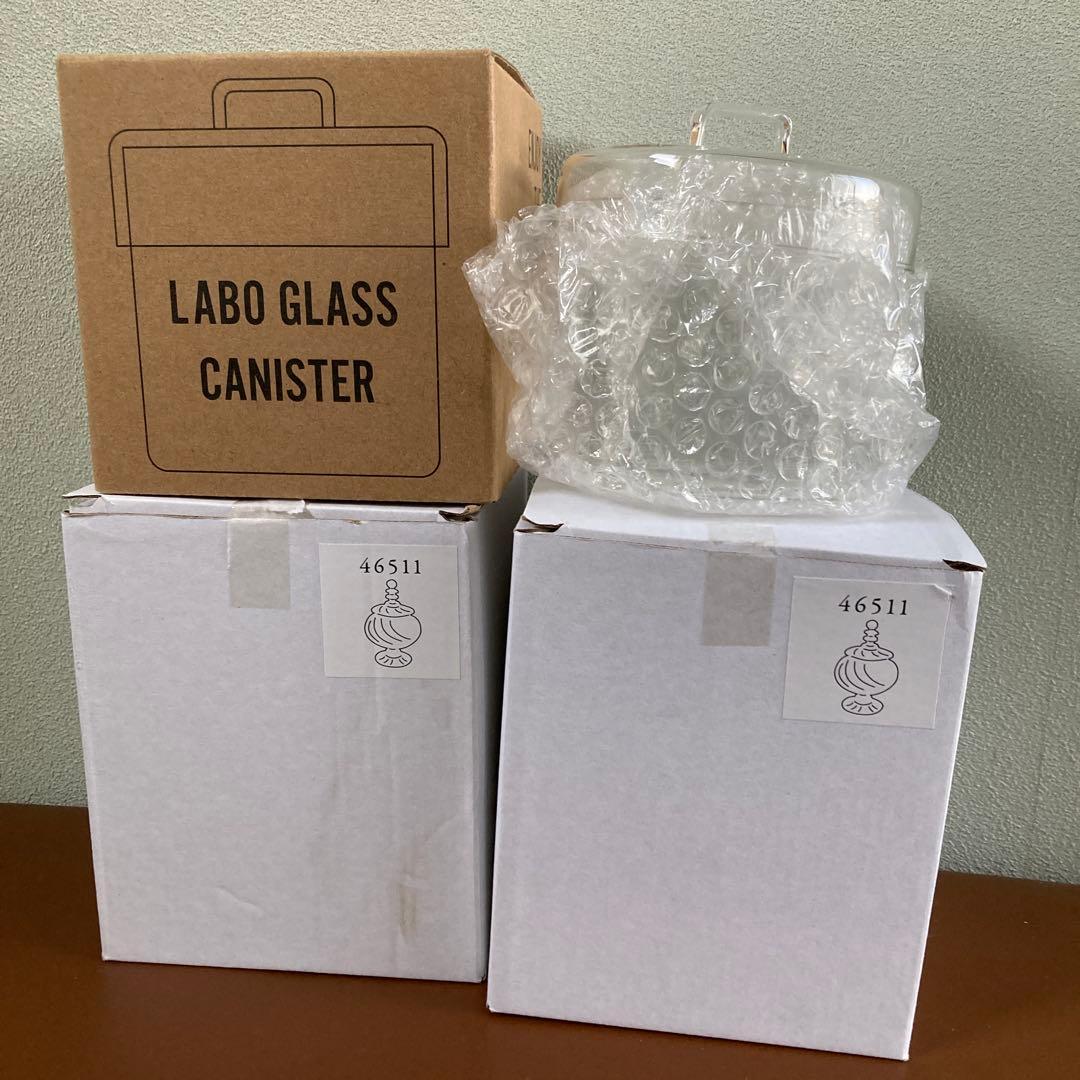 Sarah Grace ガラスキャニスター　4個セット