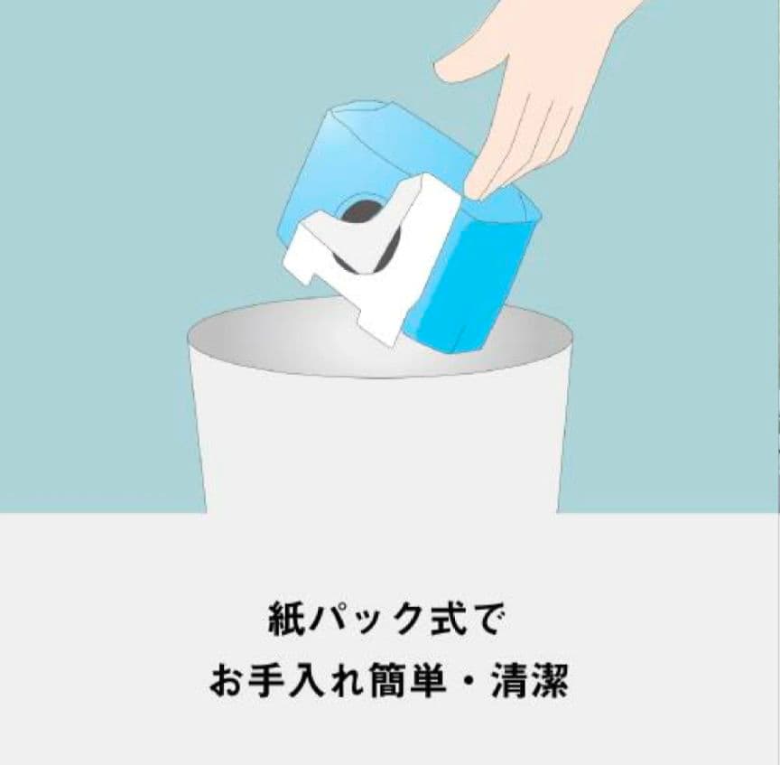 【未使用品】パナソニック電気掃除機　グレー　紙パック式　エアロノズル