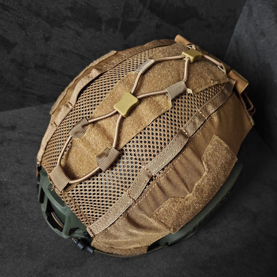 実物NIJ IIIA防弾ヘルメット Fast SFタイプ　AGILITEカバーT