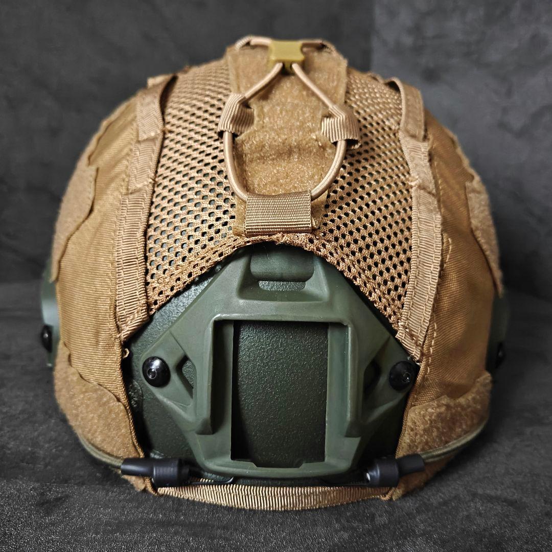 実物NIJ IIIA防弾ヘルメット Fast SFタイプ　AGILITEカバーT