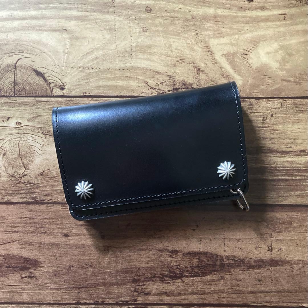 【高山道博様ご確認用】ミドルトラッカーウォレット【お札を折らずに収納】