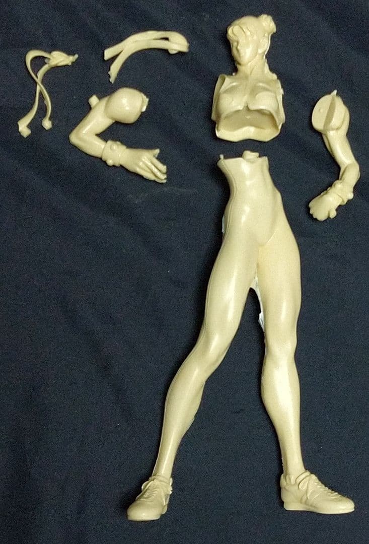 ヘビーゲイジ ストリートファイターZERO 2 春麗 ガレージキット 1/7