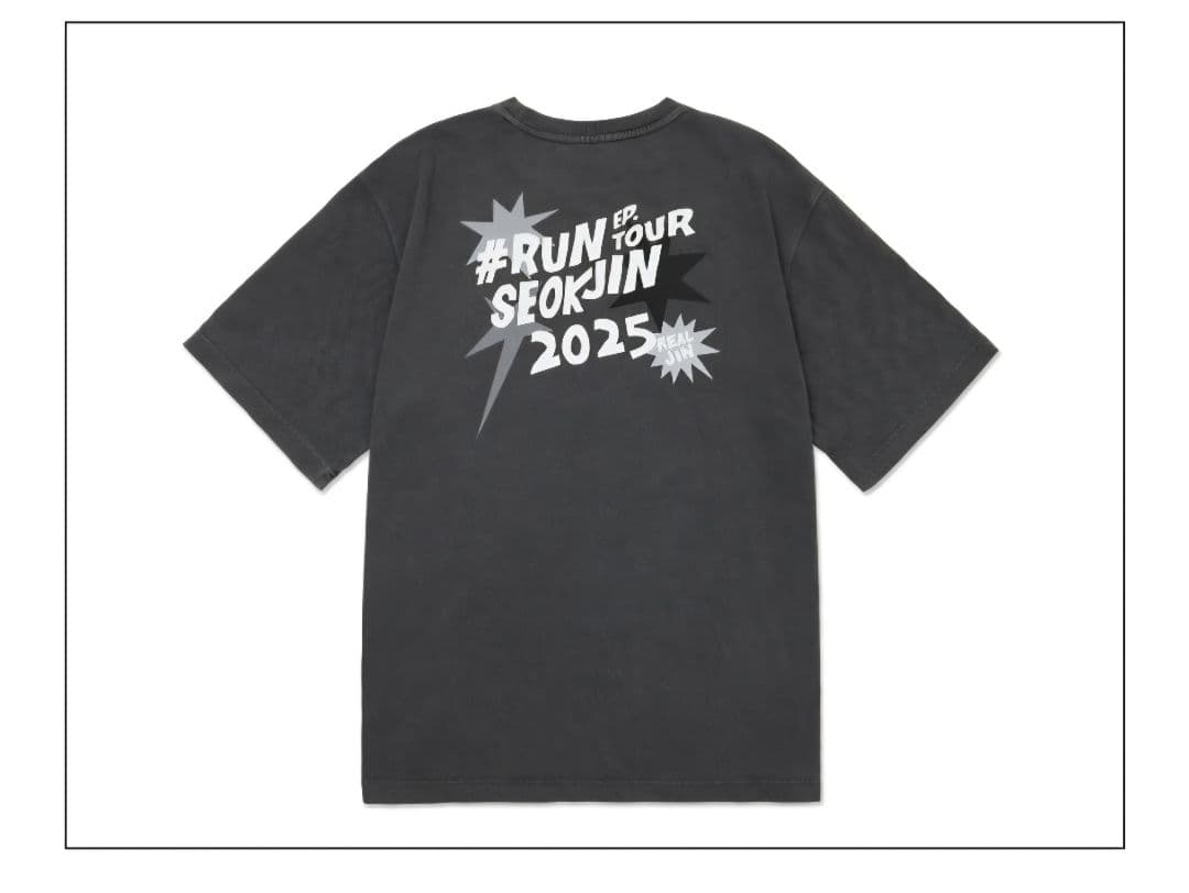 #RUN SEOKJIN EP TOUR 2025 Tシャツ