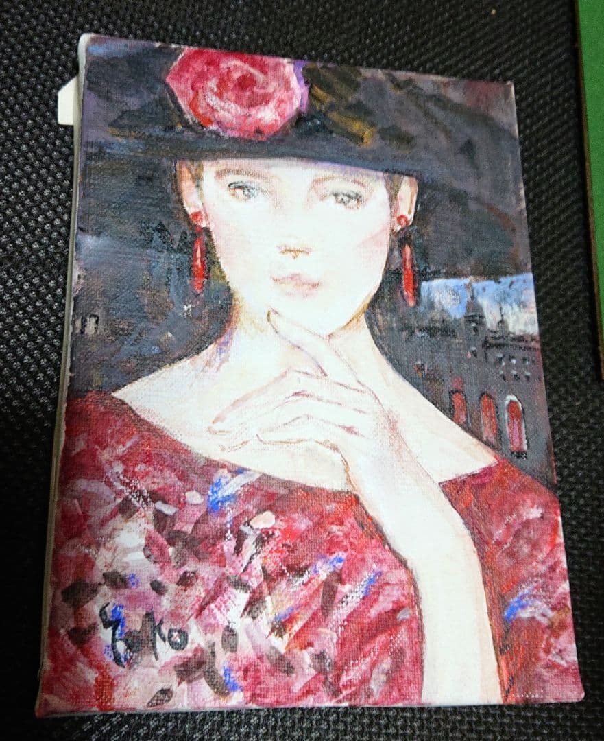 中島裕子油彩画　Yuko