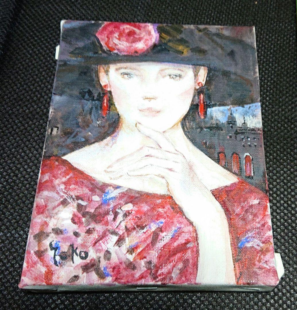 中島裕子油彩画　Yuko