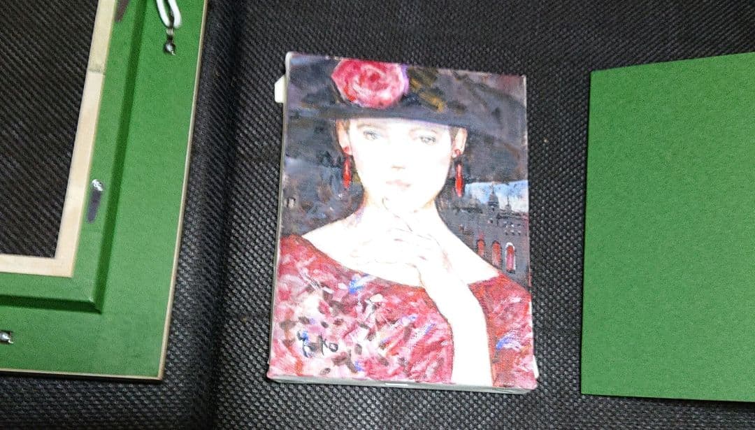 中島裕子油彩画　Yuko