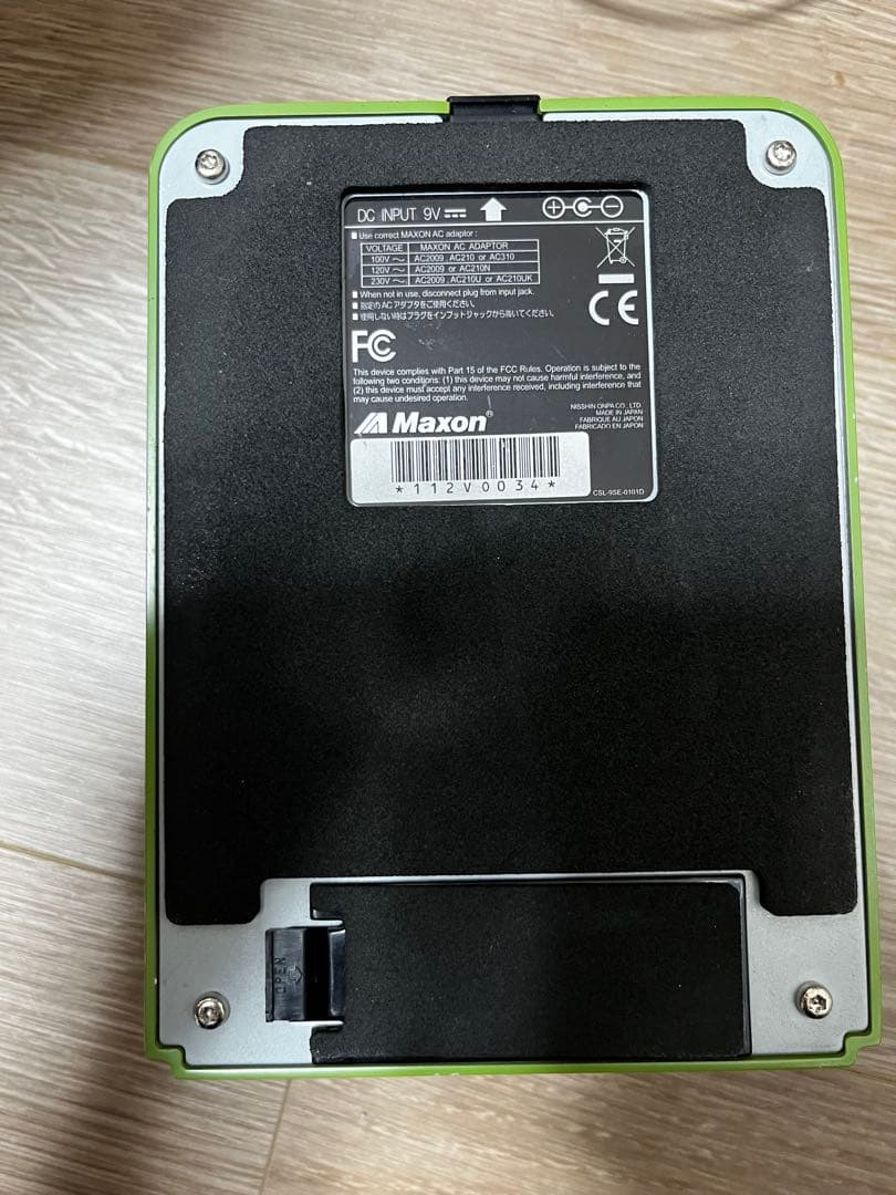 maxon od820 アダプタ難あり