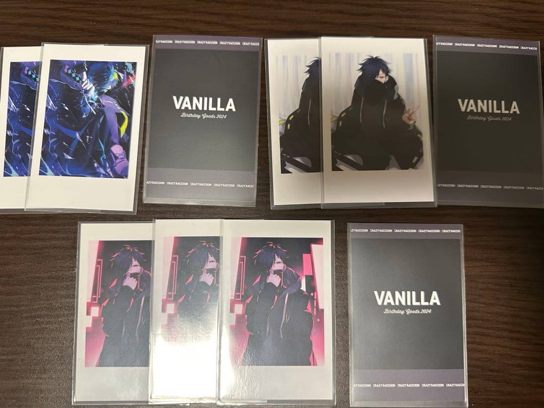cr vanilla 2024 バースデーグッズトレカ