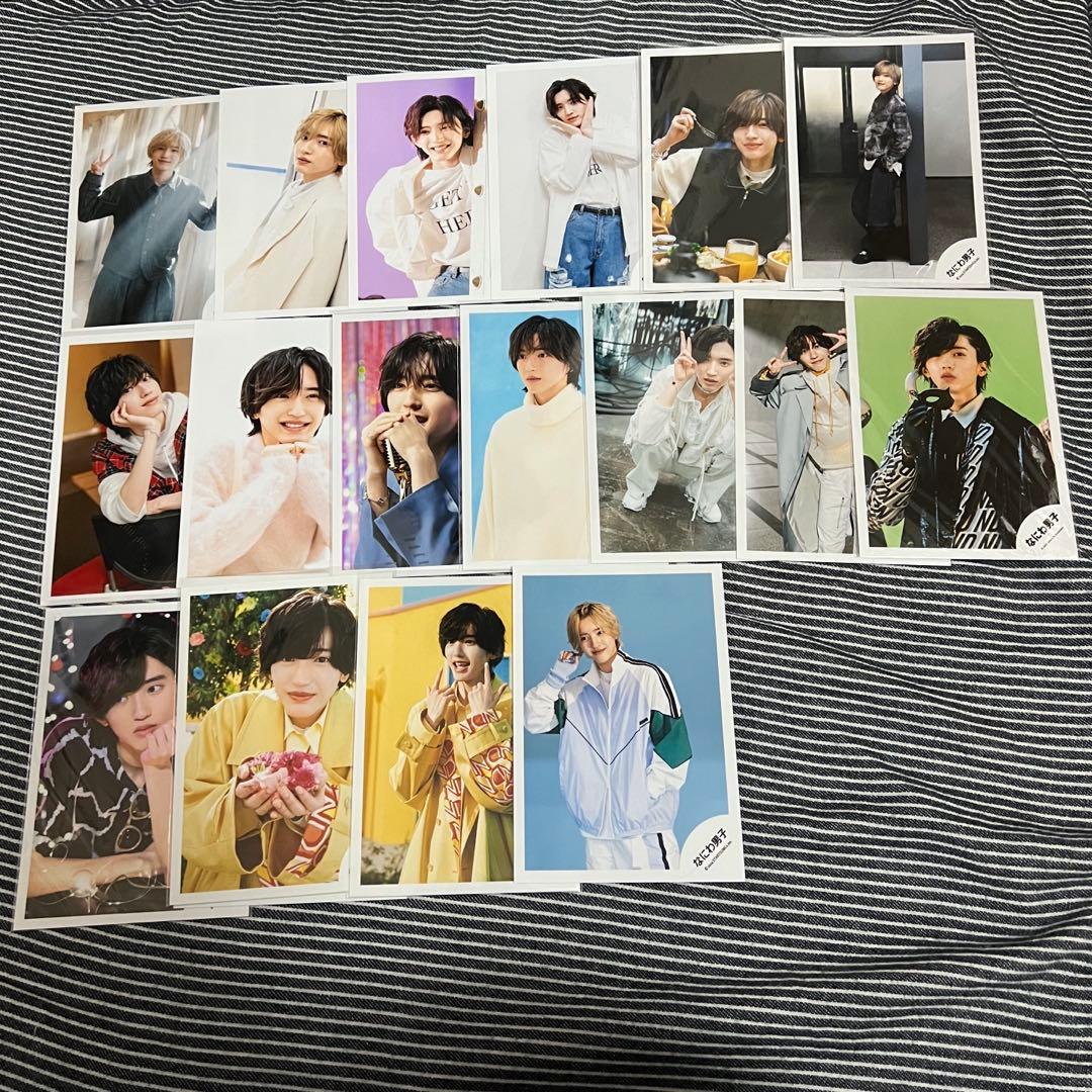 道枝駿佑 なにわ男子 公式写真 まとめ売り 約64枚