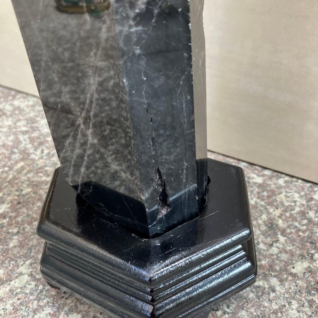 モリオン六角柱　パワーストーン　原石　鑑賞石　天然石　自然石