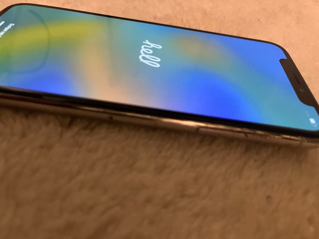 【iPhoneX】 たっぷり256GB 白系シルバー 各種解除済み