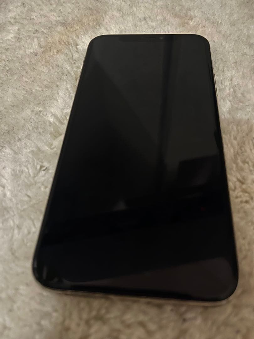 【iPhoneX】 たっぷり256GB 白系シルバー 各種解除済み