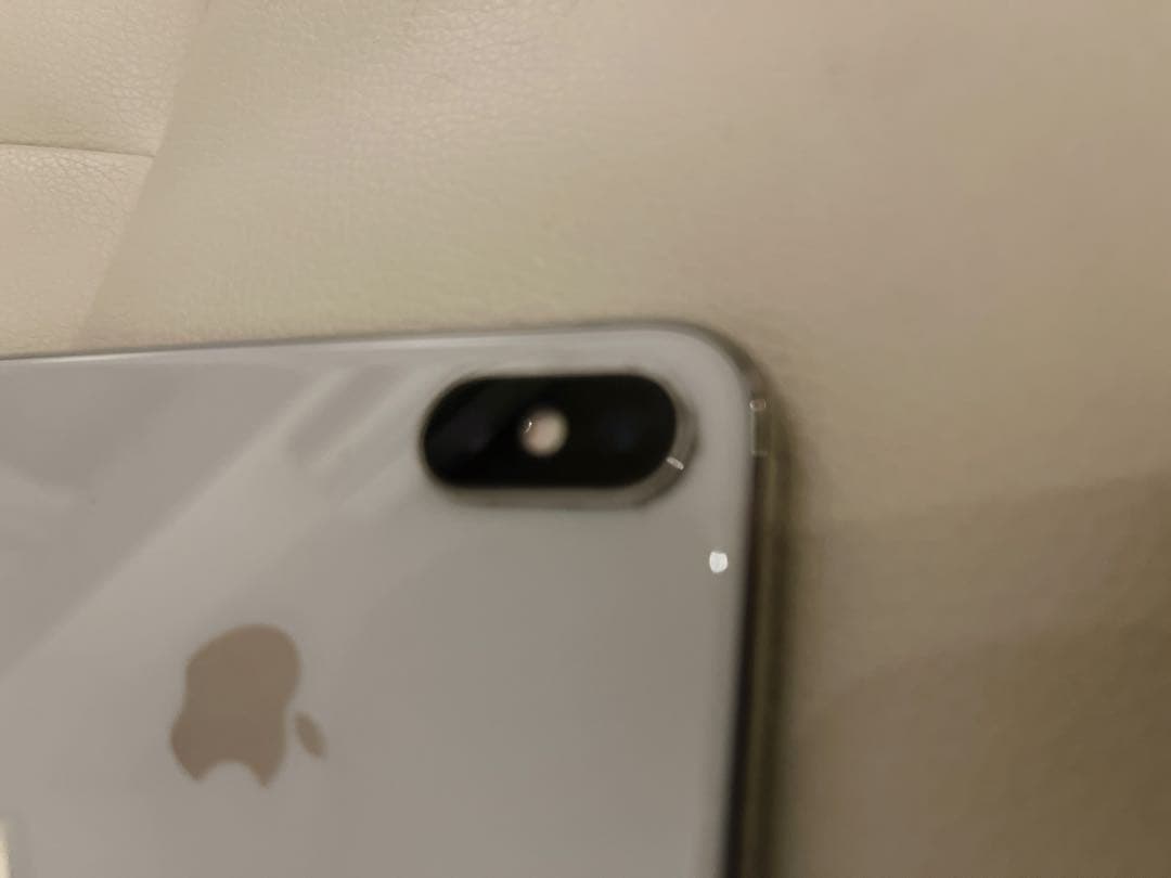 【iPhoneX】 たっぷり256GB 白系シルバー 各種解除済み