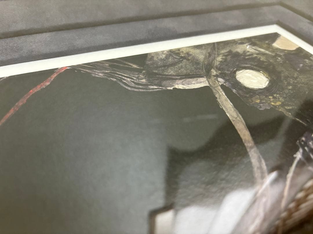 天野喜孝　版画　鉄馬(ハーレー) ファイナルファンタジー7