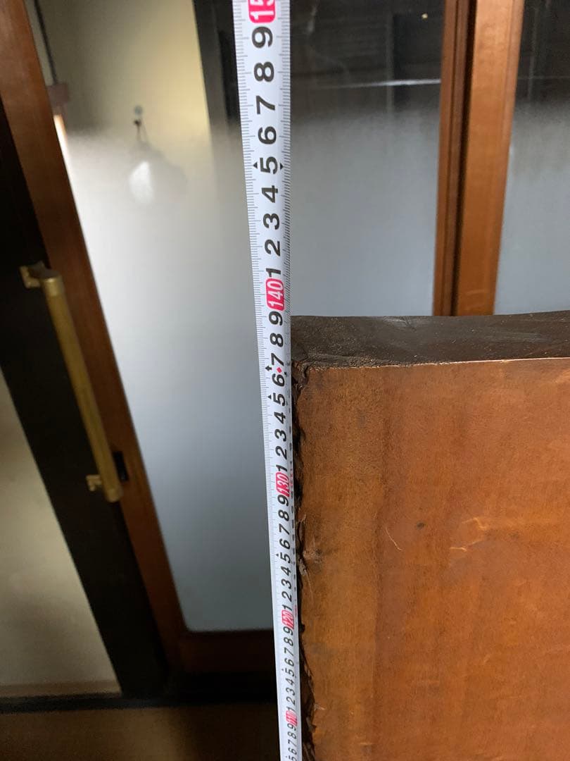 衝立 アンティーク 龍紋 一枚板