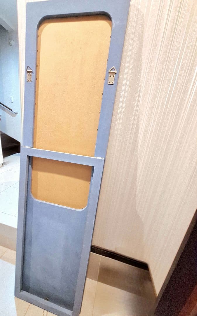 Francfranc　アンティーク　姿見　全身鏡　ミラー　扉　フランフラン