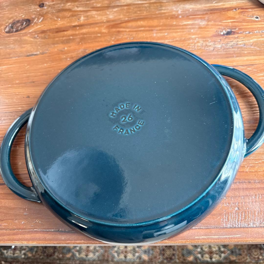 STAUB グリルパン 直径26cm ラメール