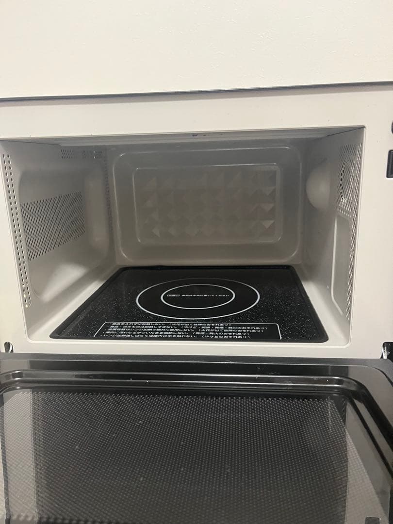 美品 アイリスオーヤマ MO-FM1804-B 電子レンジ 2021年製 送料込