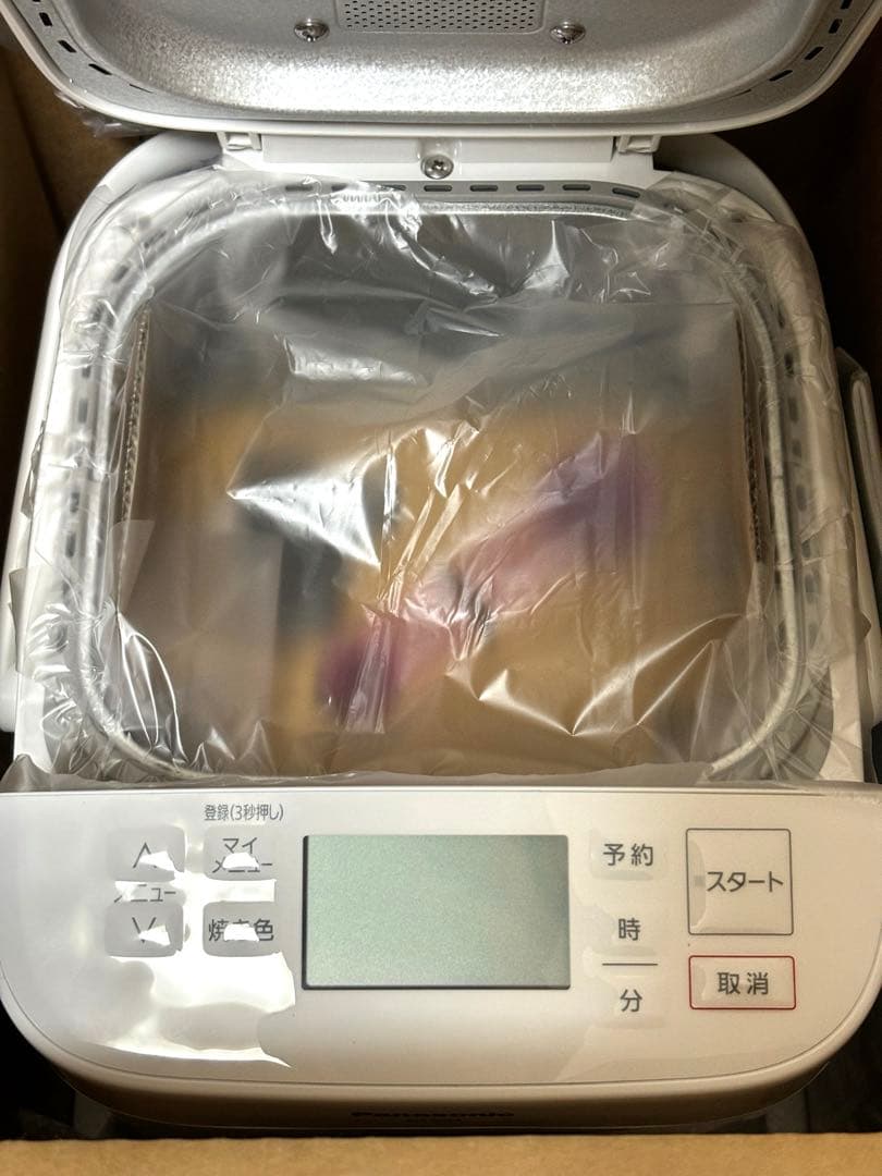 未使用 Panasonic パナソニック ホームベーカリー SD-SB4-W