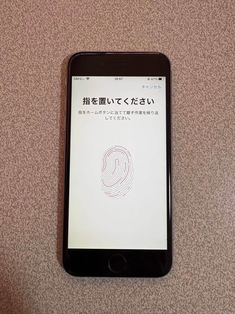 iPhone6s スペースグレイ 64GB 93%
