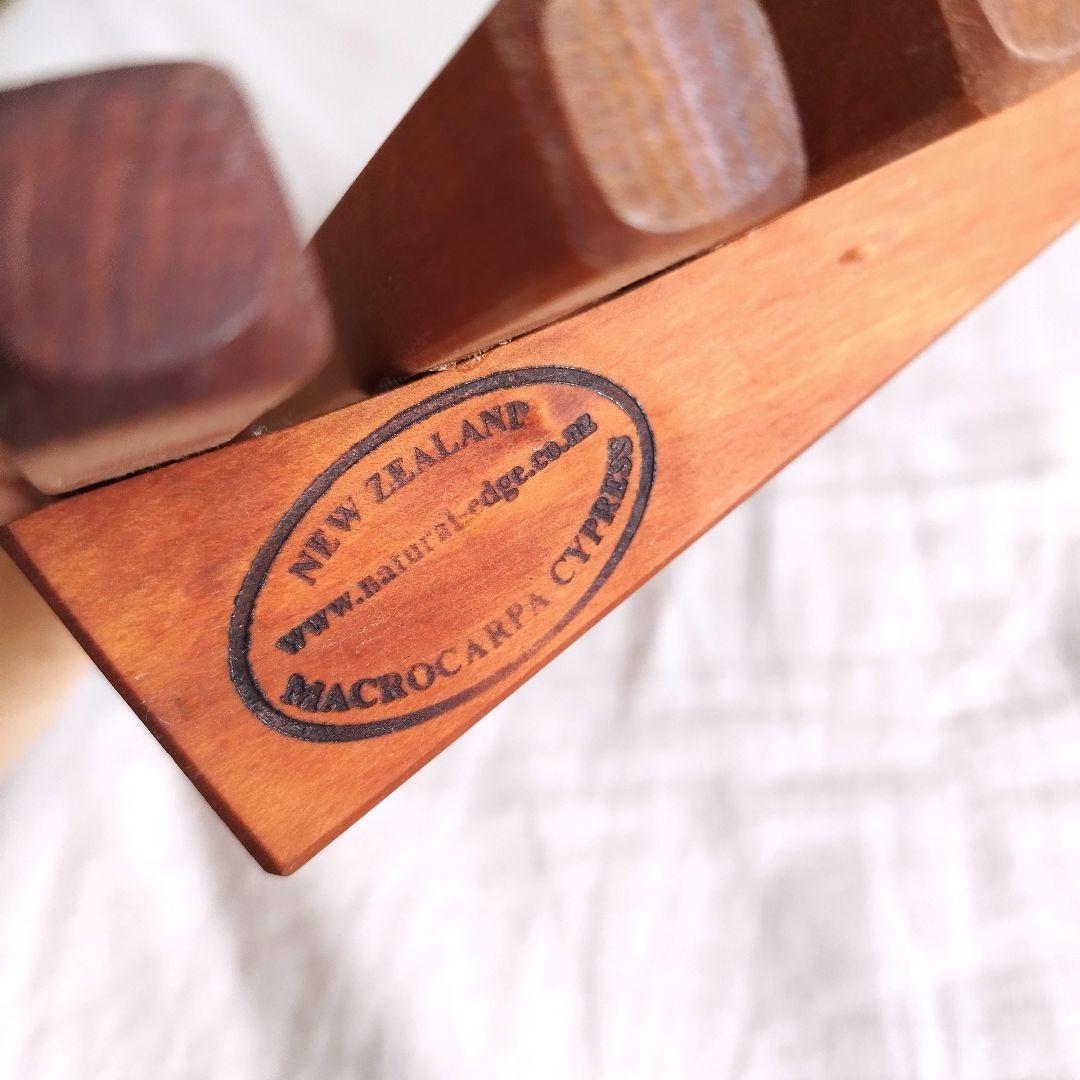 【未使用品】ニュージーランド製 木製カッティングボード & トレイ セット
