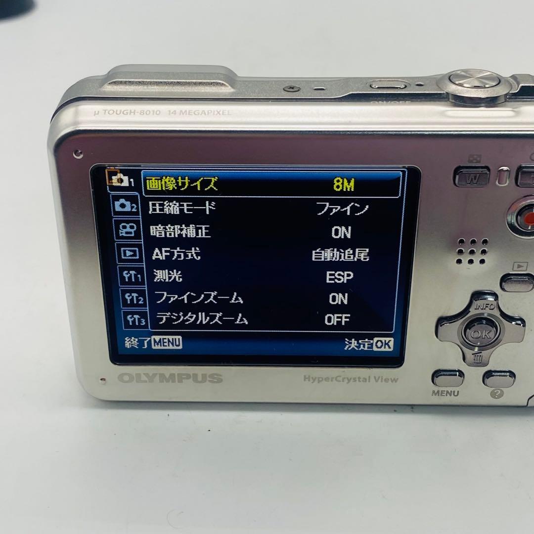 【美品動作確認済み】OLYMPUS μ Tough-8010