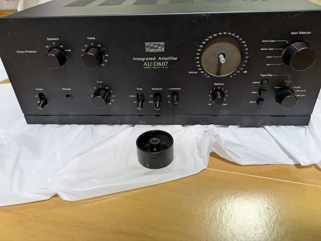 Sansui サンスイ プリメインアンプ AU-D607 ジャンク