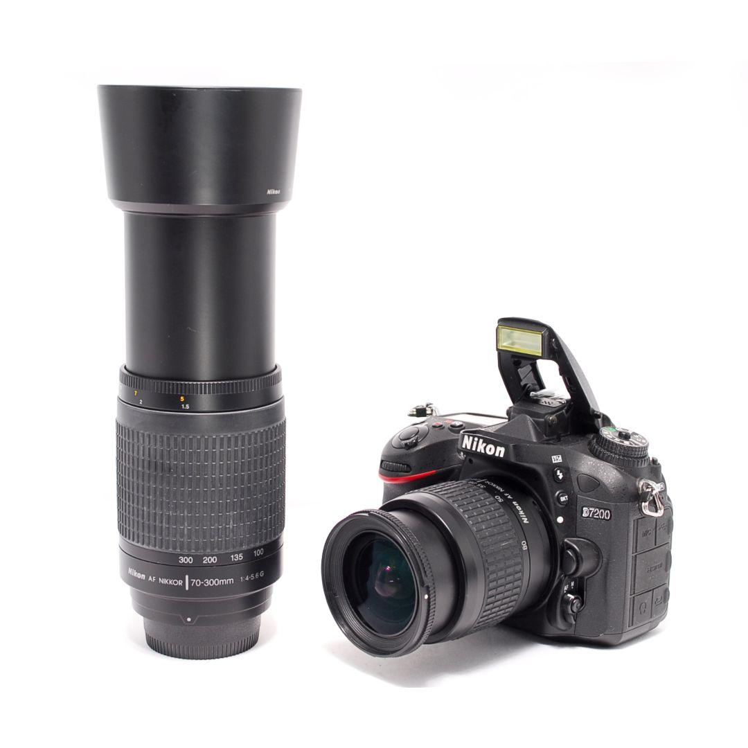 ❤即購入1000円OFF❤Nikon D7200 Wi-Fi 超望遠ダブルレンズ