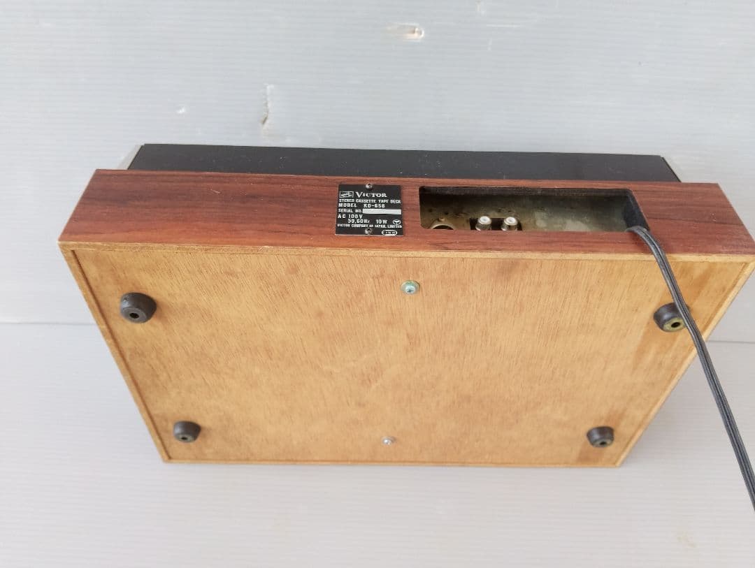 VICTOR KD-656カセットテーププレーヤー 昭和レトロ(あ29)