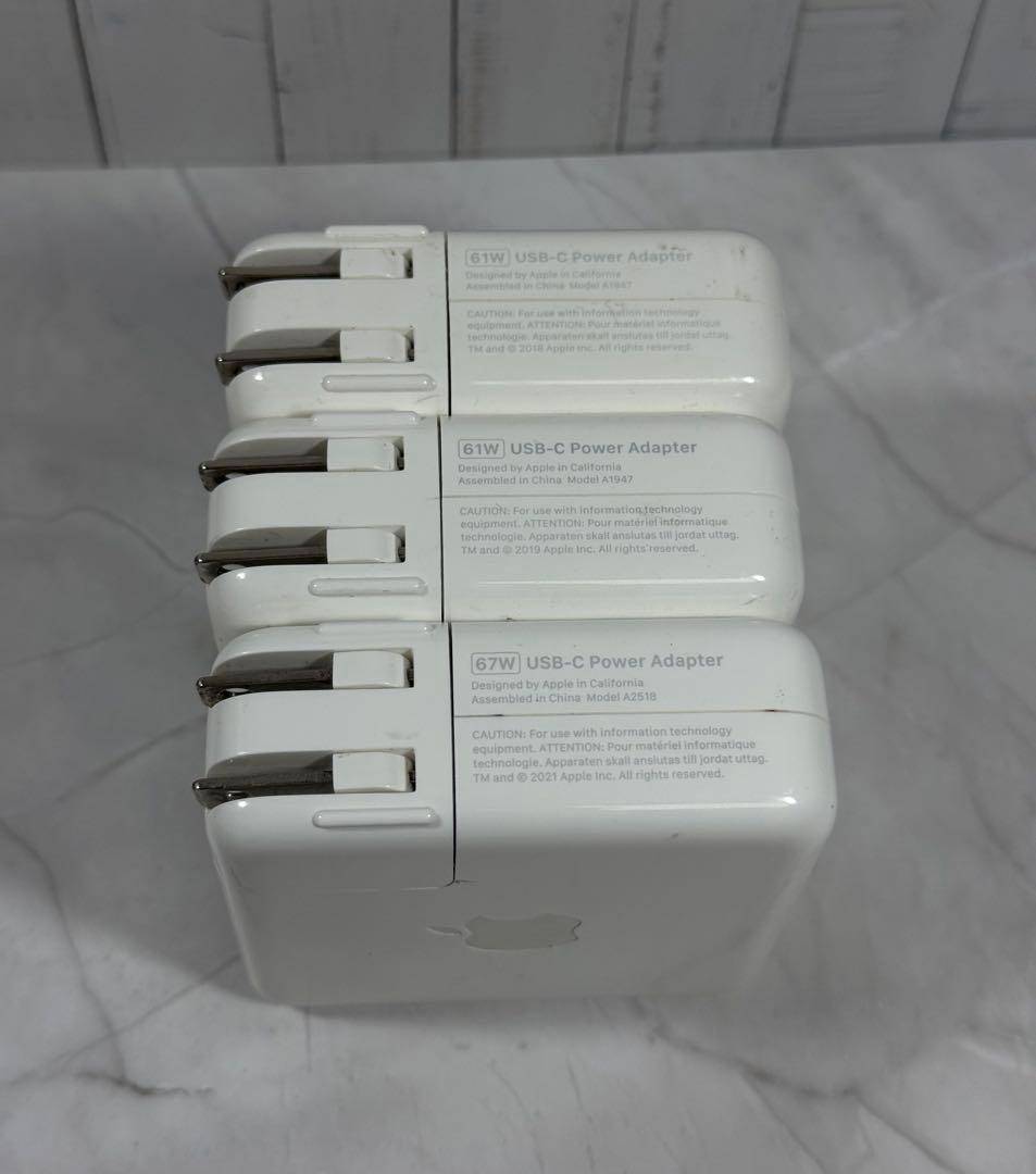 Apple USB-C Power Adapter 3個セット