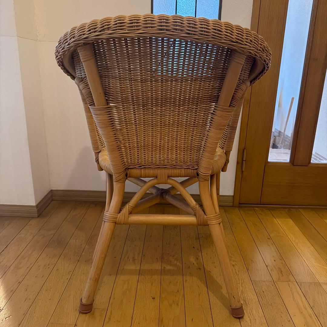 廃盤　無印良品　ラタンチェア