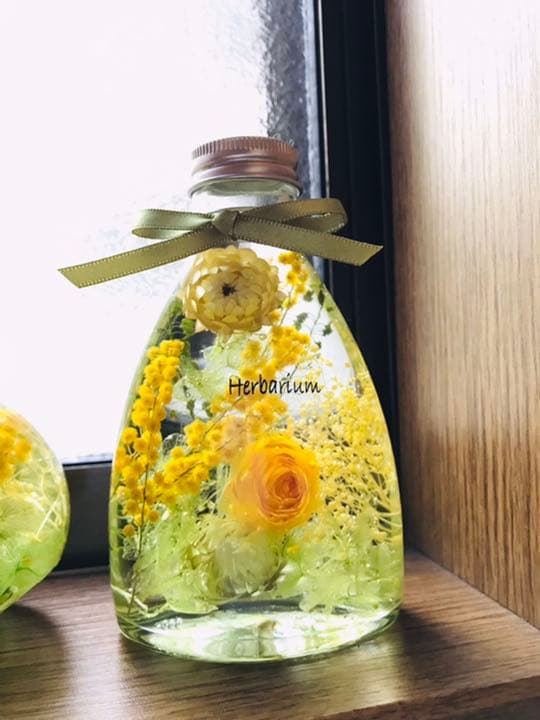 ハーバリウム♡ミモザの森〜2本セット❣️