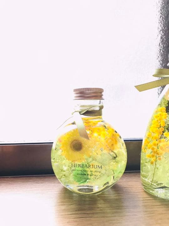 ハーバリウム♡ミモザの森〜2本セット❣️