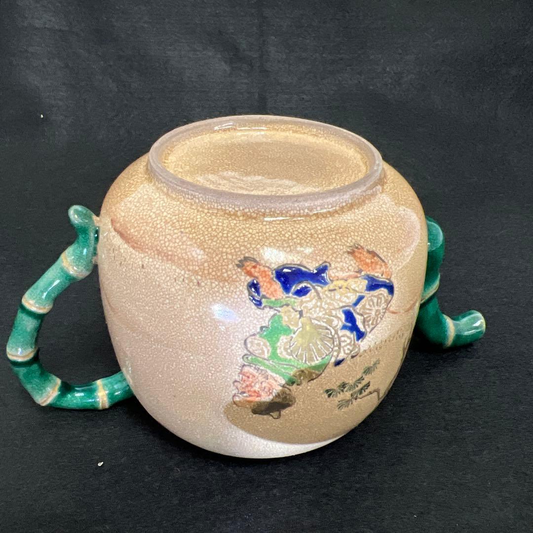 古清水　急須　幅約16.5㎝　東Y8-0217☆2F