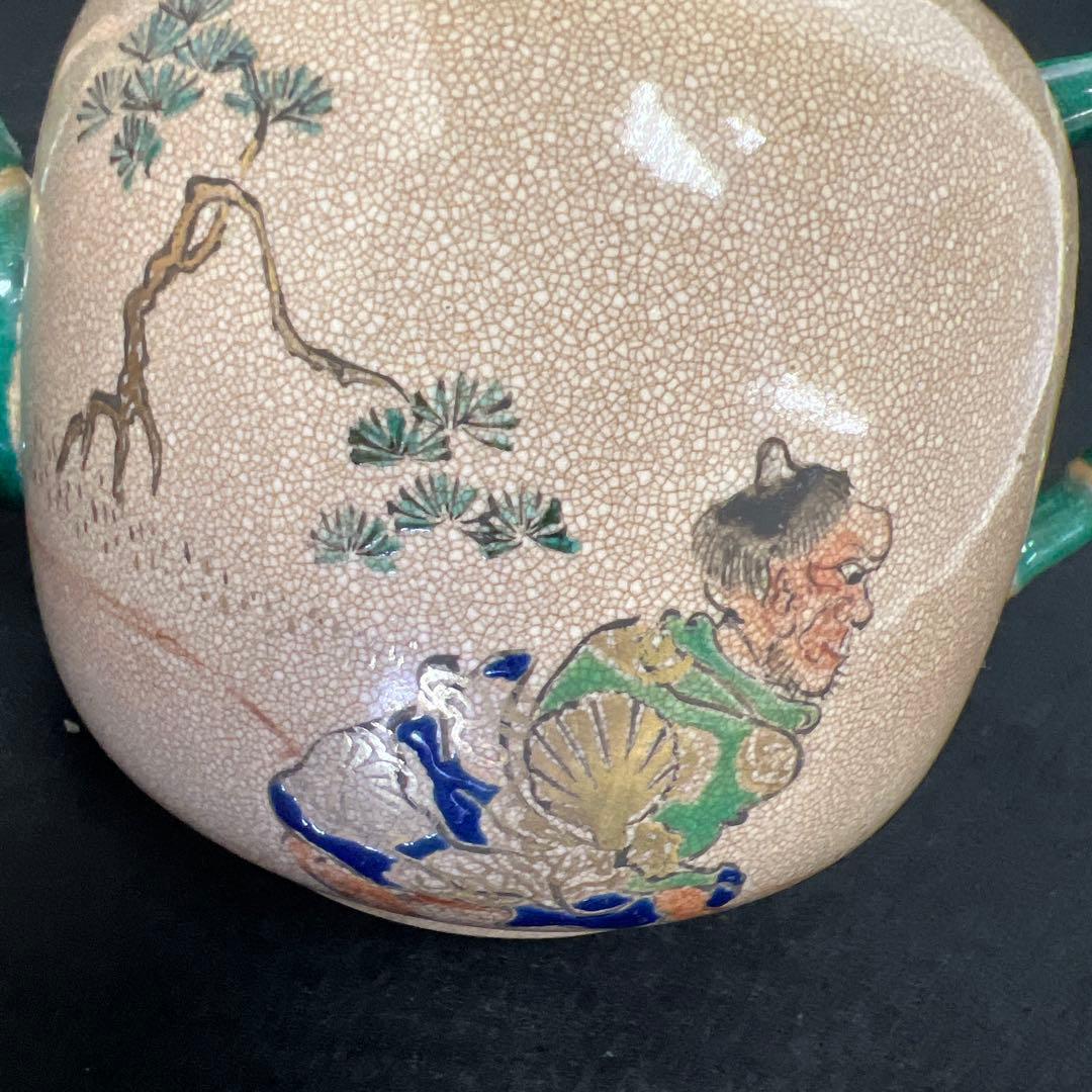 古清水　急須　幅約16.5㎝　東Y8-0217☆2F