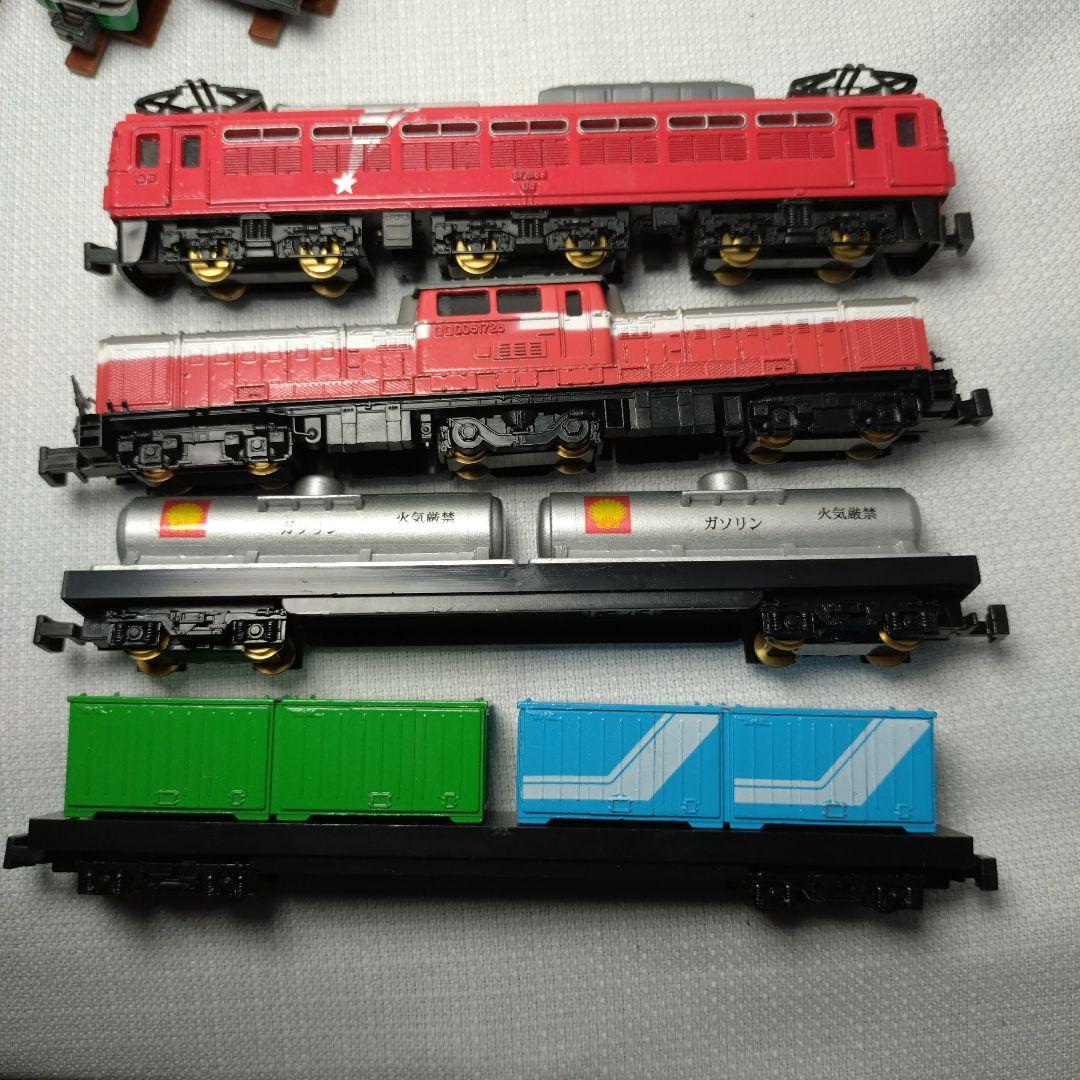 Nゲージ鉄道模型 列車機関車10両セットトレ―ン1/130.1/140 日本製