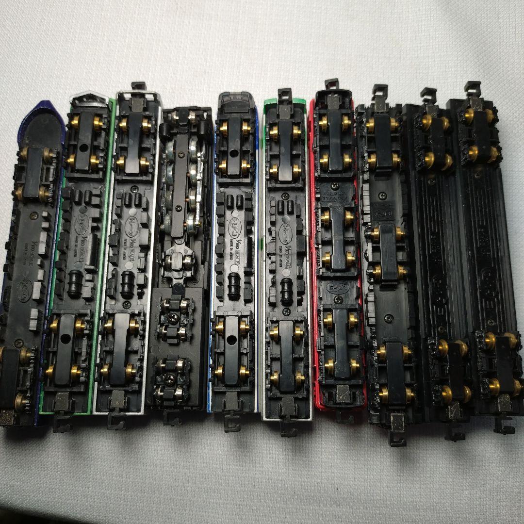 Nゲージ鉄道模型 列車機関車10両セットトレ―ン1/130.1/140 日本製