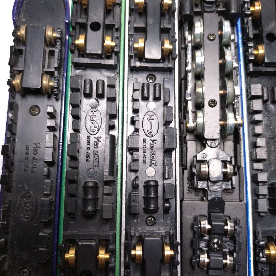 Nゲージ鉄道模型 列車機関車10両セットトレ―ン1/130.1/140 日本製