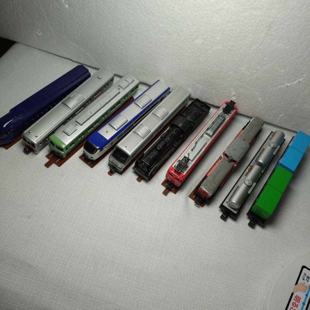 Nゲージ鉄道模型 列車機関車10両セットトレ―ン1/130.1/140 日本製