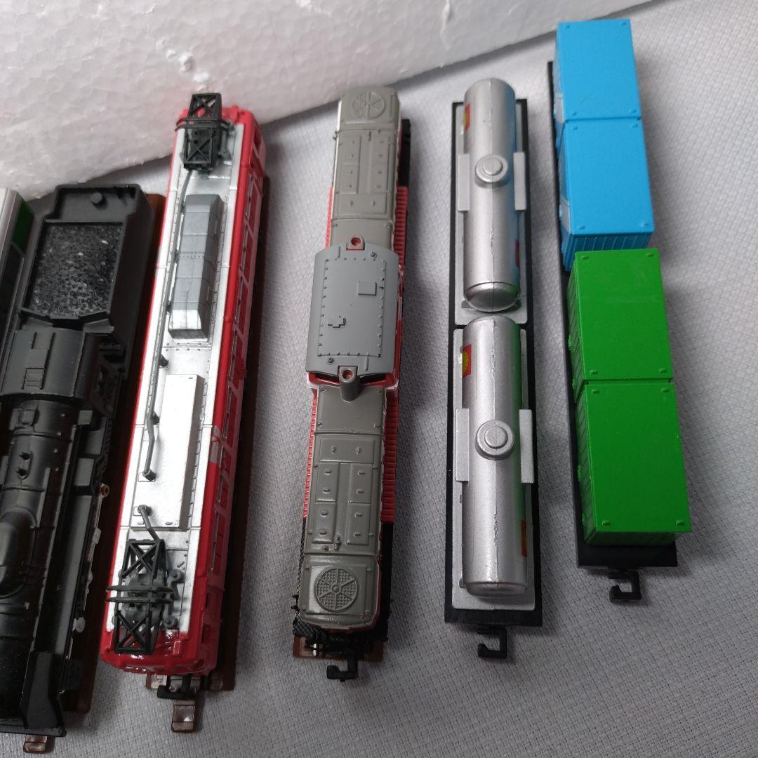 Nゲージ鉄道模型 列車機関車10両セットトレ―ン1/130.1/140 日本製