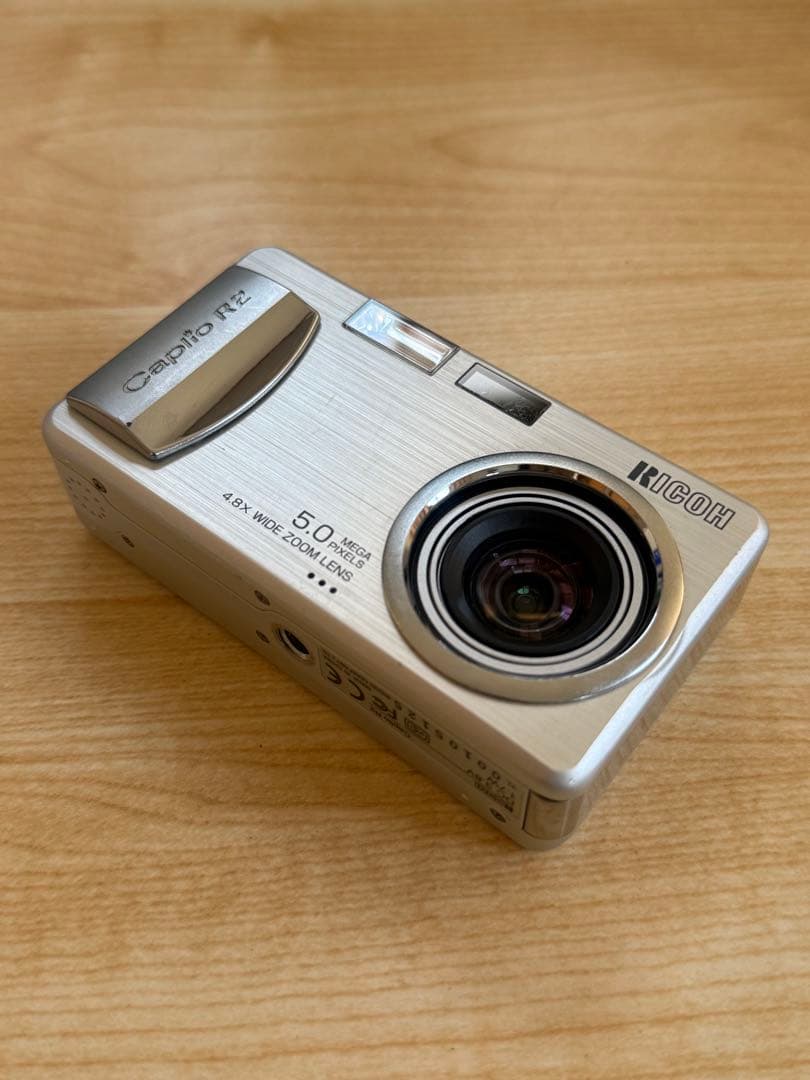 動作確認済み リコー RICOH Caplio R2　充電器・SDカード付属