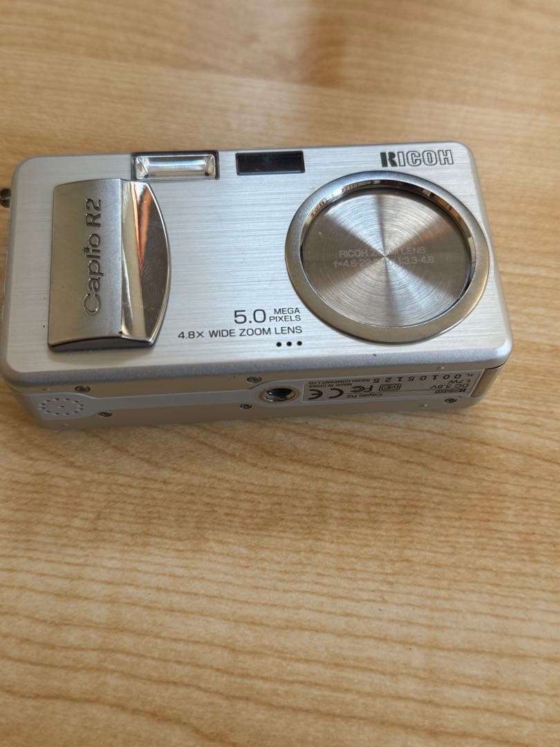 動作確認済み リコー RICOH Caplio R2　充電器・SDカード付属