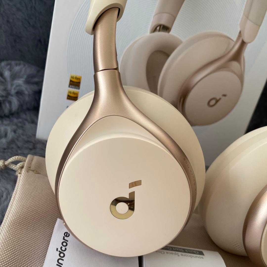 soundcore Space One ワイヤレスヘッドホン ホワイト