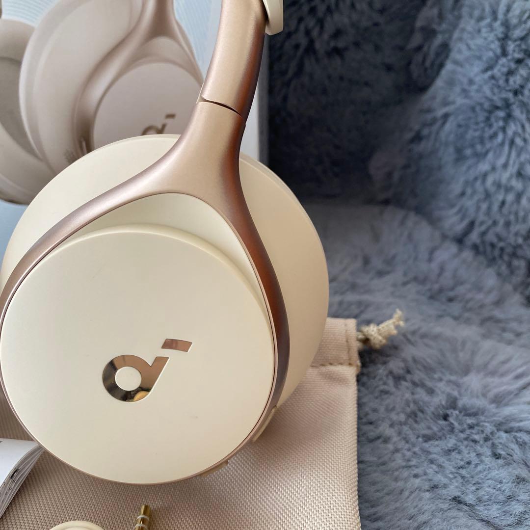 soundcore Space One ワイヤレスヘッドホン ホワイト