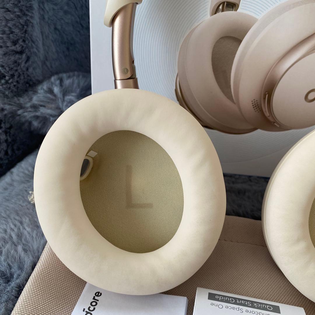 soundcore Space One ワイヤレスヘッドホン ホワイト