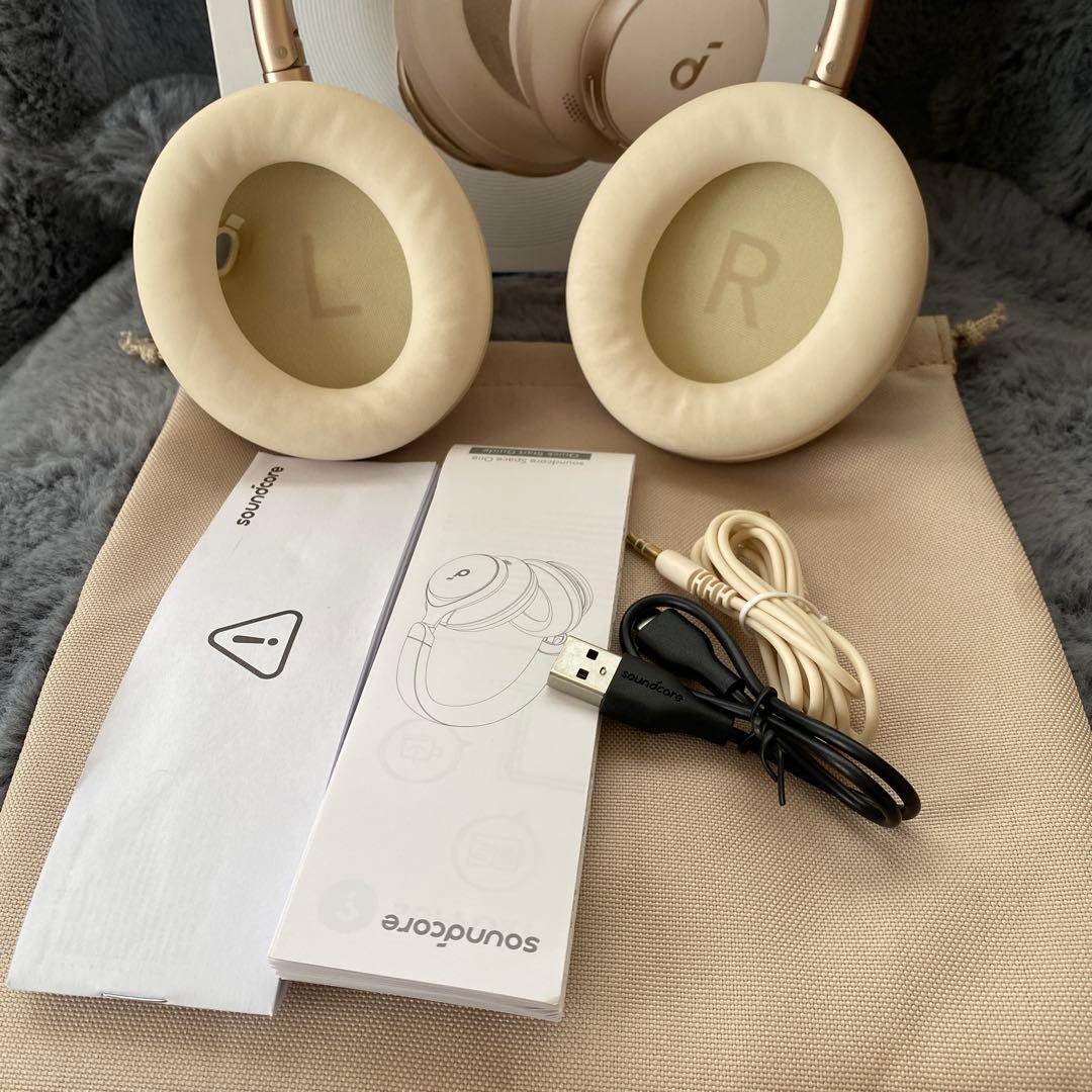 soundcore Space One ワイヤレスヘッドホン ホワイト
