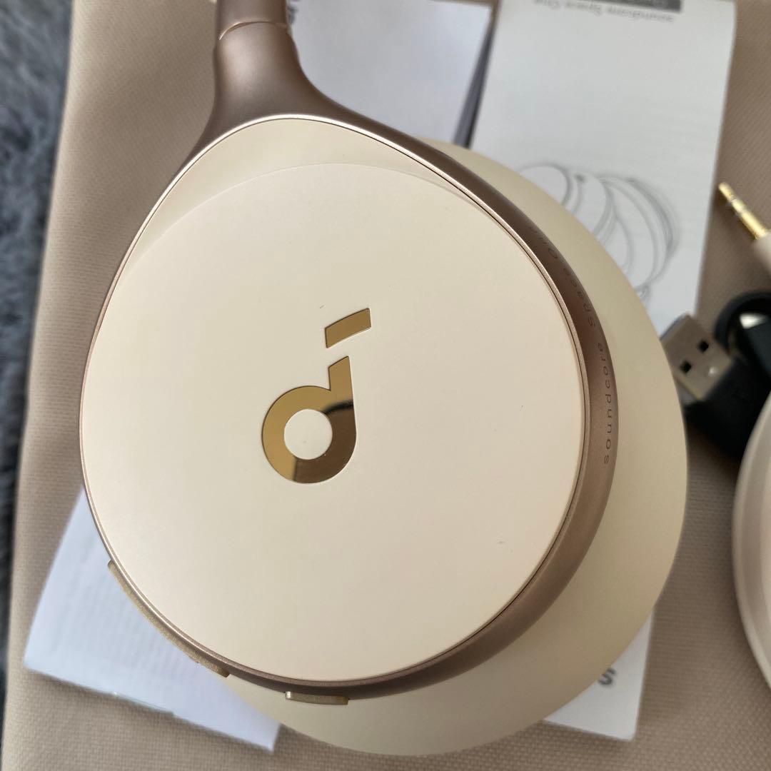 soundcore Space One ワイヤレスヘッドホン ホワイト