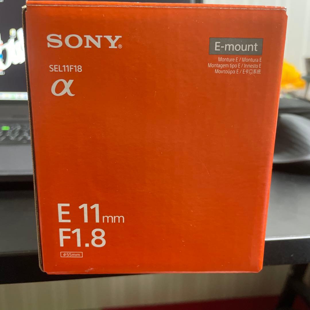 SONY SEL11F18 11mm F1.8 レンズ